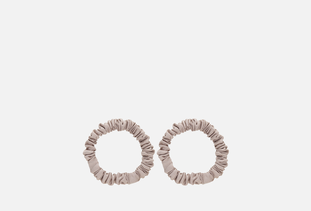 

Набор резинок для волос 8 HORAS OF SILK, Dark sand 2 шт