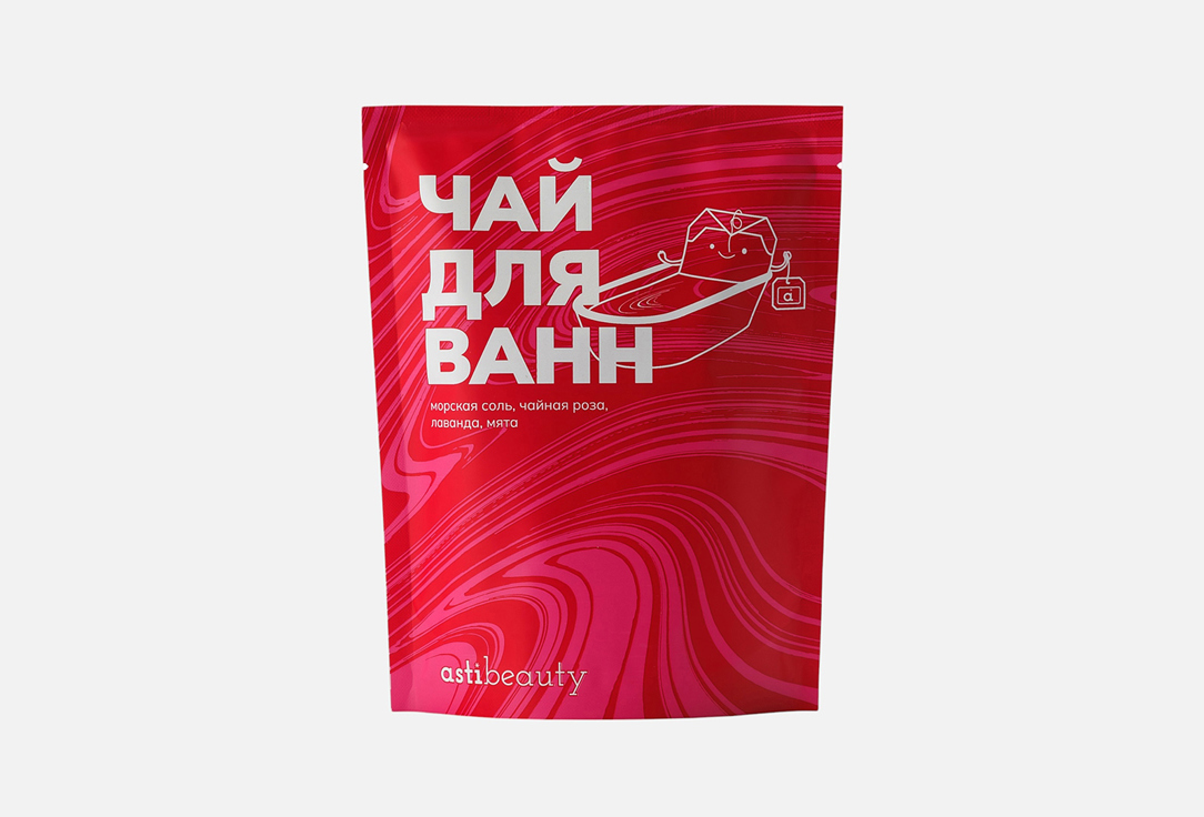 Изображение товара Чай для ванны astibeauty с морской солью и сухоцветами