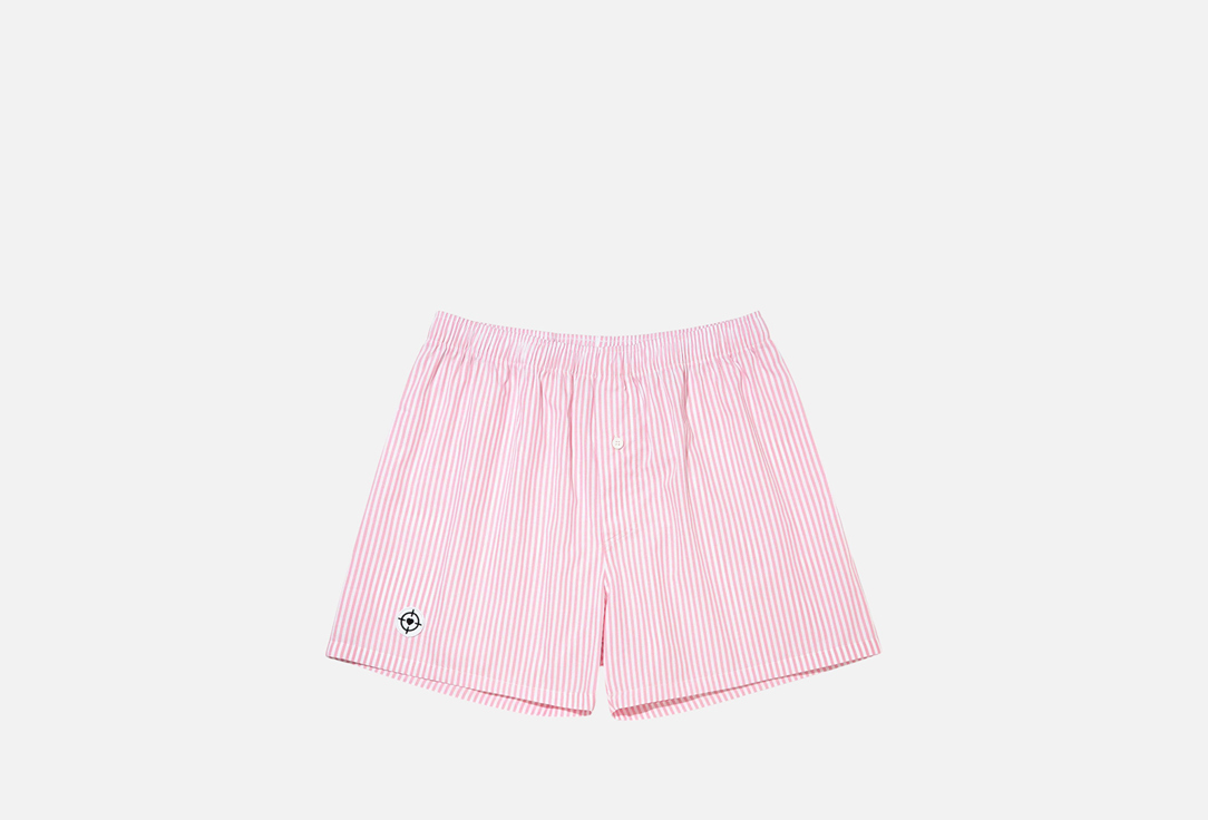 Изображение товара трусы-шорты DEBUTANT Light Pink широкая полоска