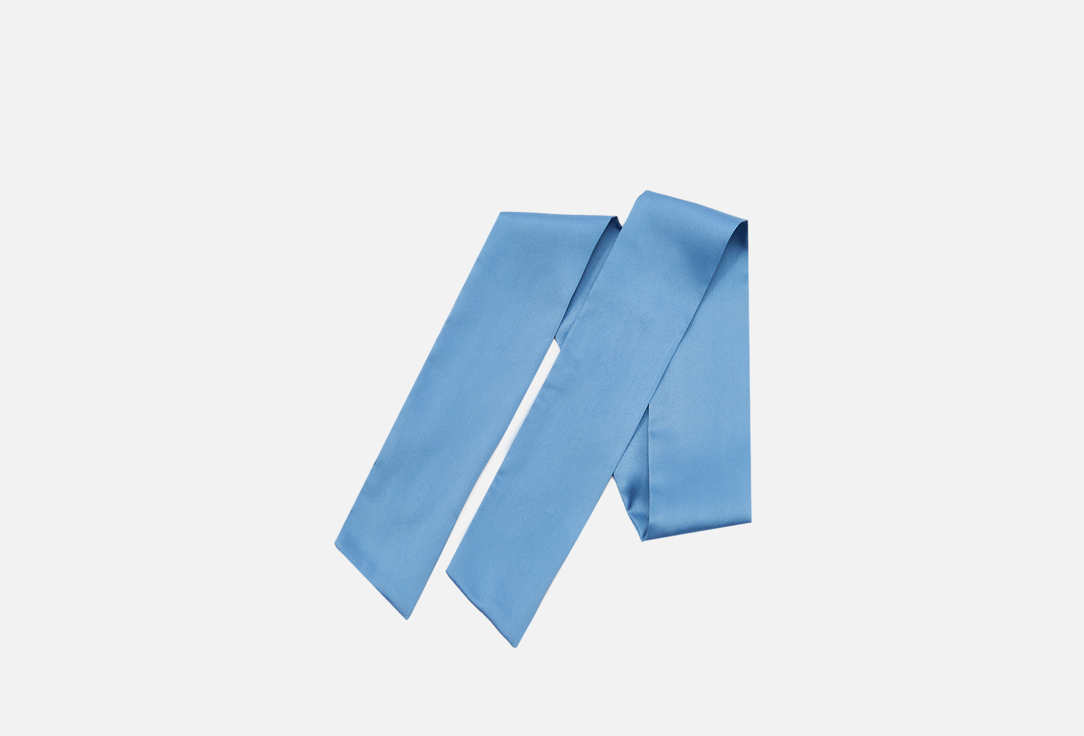 Изображение товара Повязка-лента для волос Wear Accessories голубая мягкая искусственный шелк