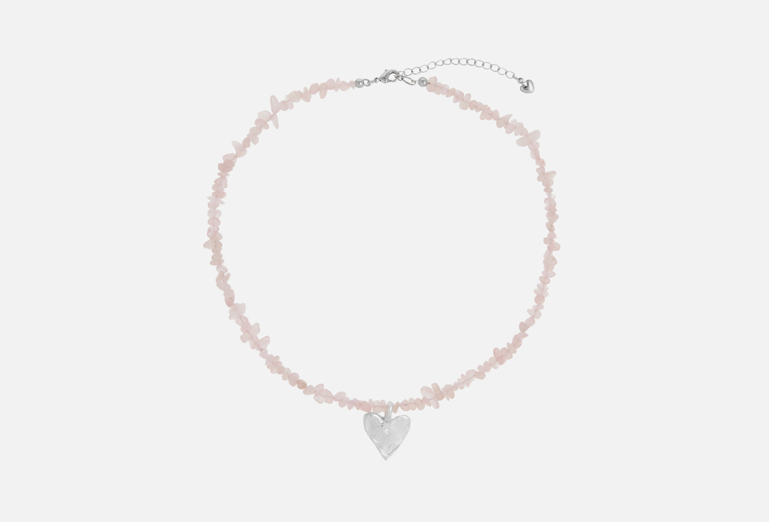 

Колье SASHA GUNGA, С кварцем и сердцем 1 шт