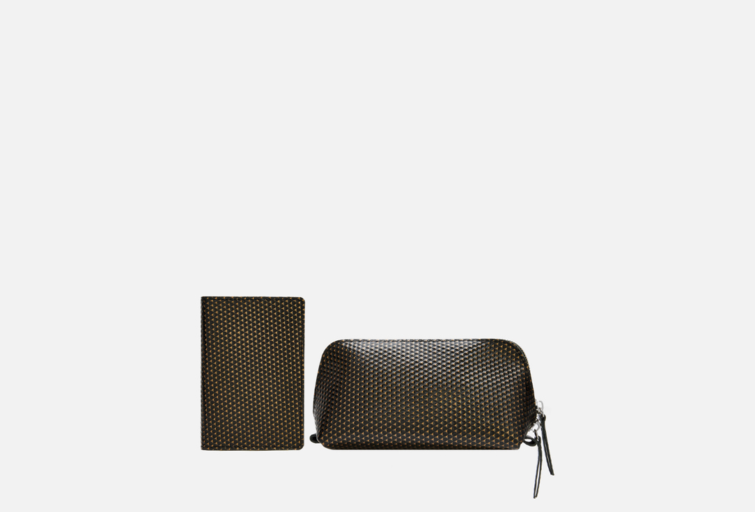 Изображение товара Набор косметичка и обложка для паспорта Katrin Urova Travel plus set cosmetic bag and passport cover