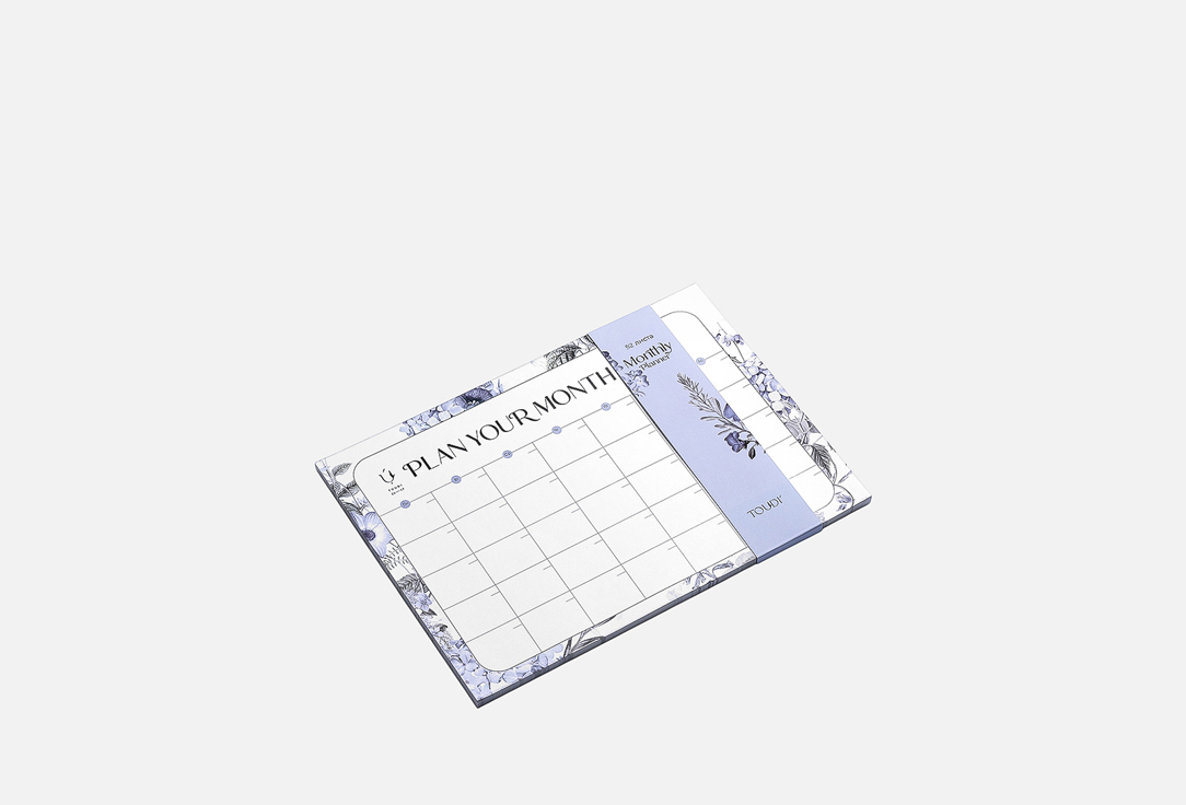 

отрывной ежедневник TOUDI, Hortensia на месяц 1 шт