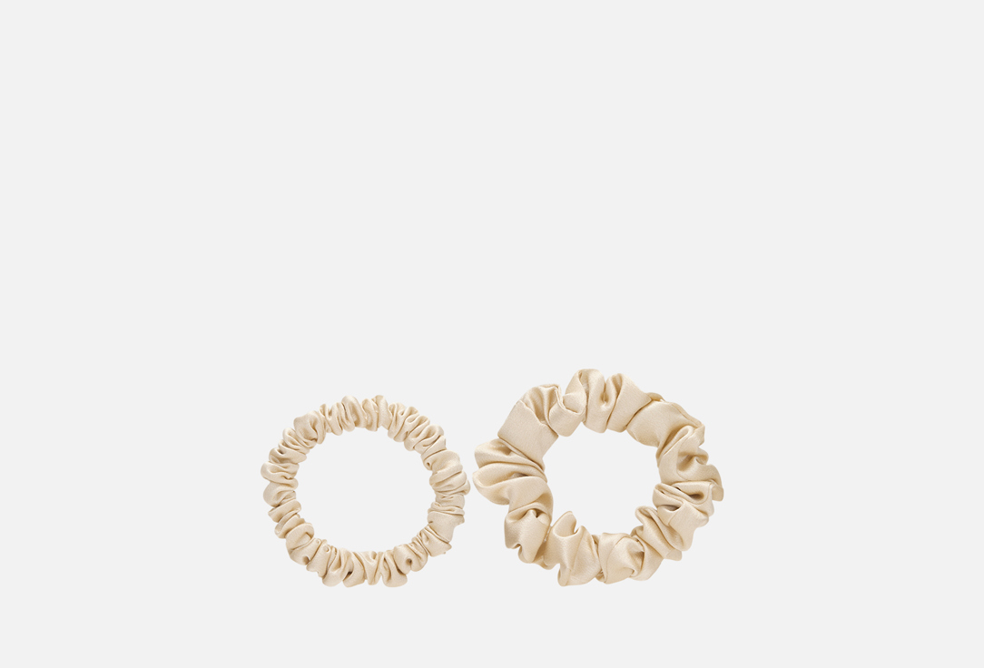 Изображение товара Набор шелковых резинок для волос 8 Horas of silk Sand