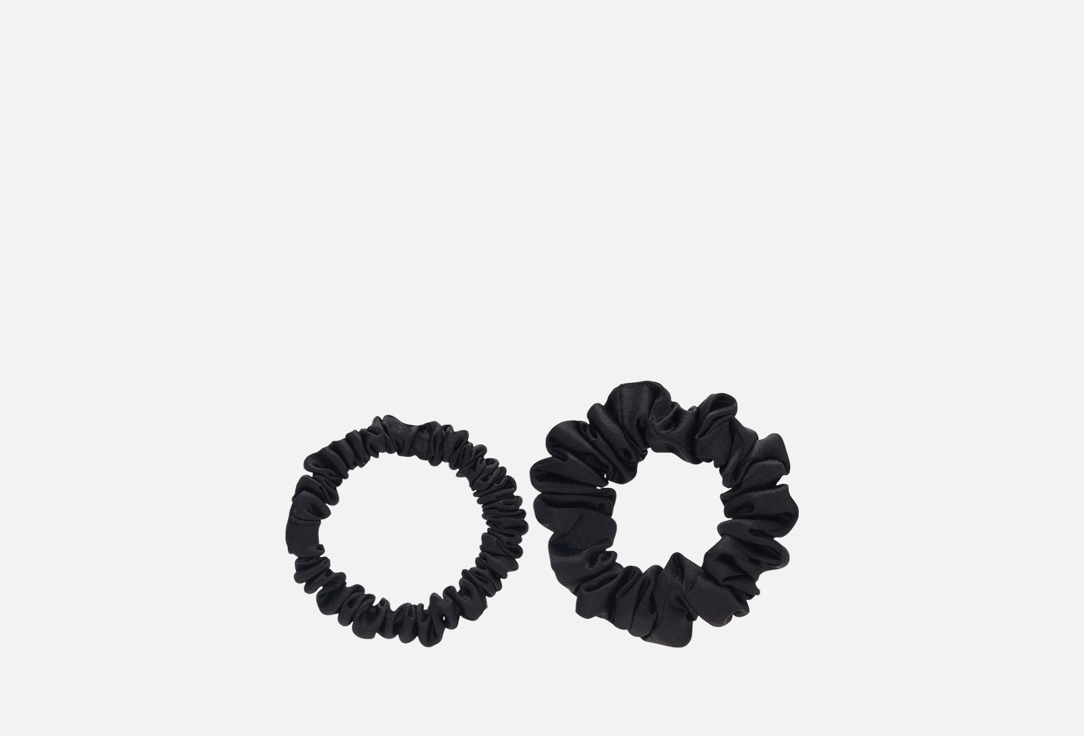 

Набор шелковых резинок для волос 8 HORAS OF SILK, Синий, Midnight 2 шт