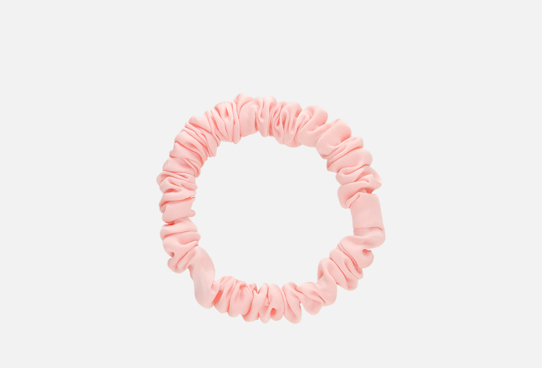 Изображение товара Шелковая узкая резинка для волос 8 Horas of silk Pink