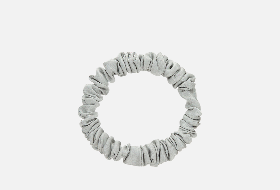Изображение товара Шелковая узкая резинка для волос 8 Horas of silk Grey