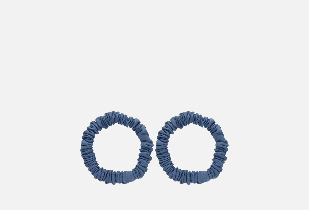 Изображение товара Набор узких резинок для волос 8 Horas of silk Blue