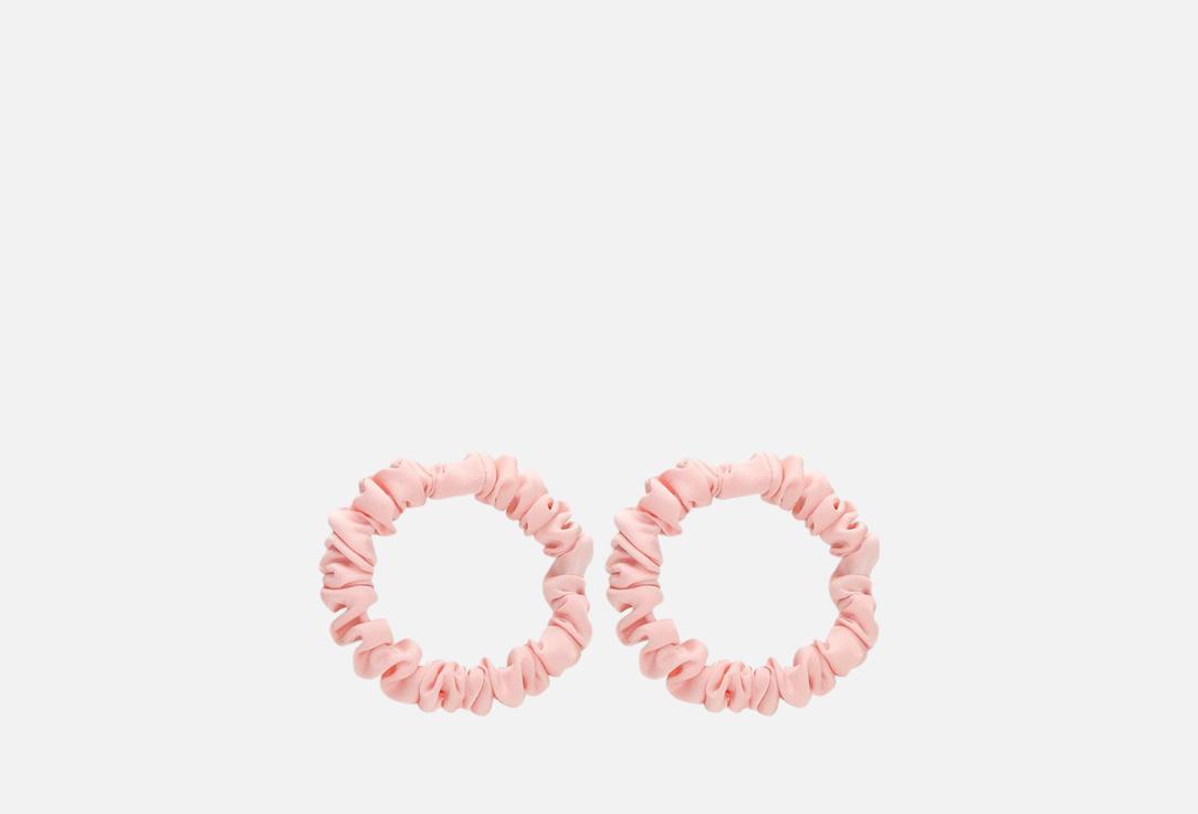 Изображение товара Набор узких резинок для вололс 8 Horas of silk Pink, D 3,5 см