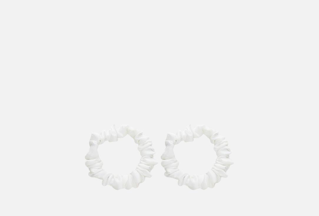 Изображение товара Набор узких резинок для волос из искусственного шелка для девочек 2 шт