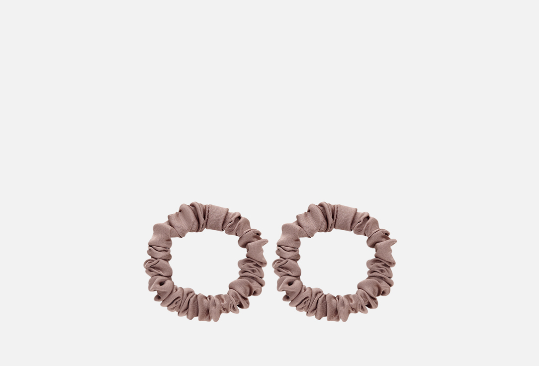 Изображение товара Набор узких резинок для волос Horas of silk Taupe 2 шт