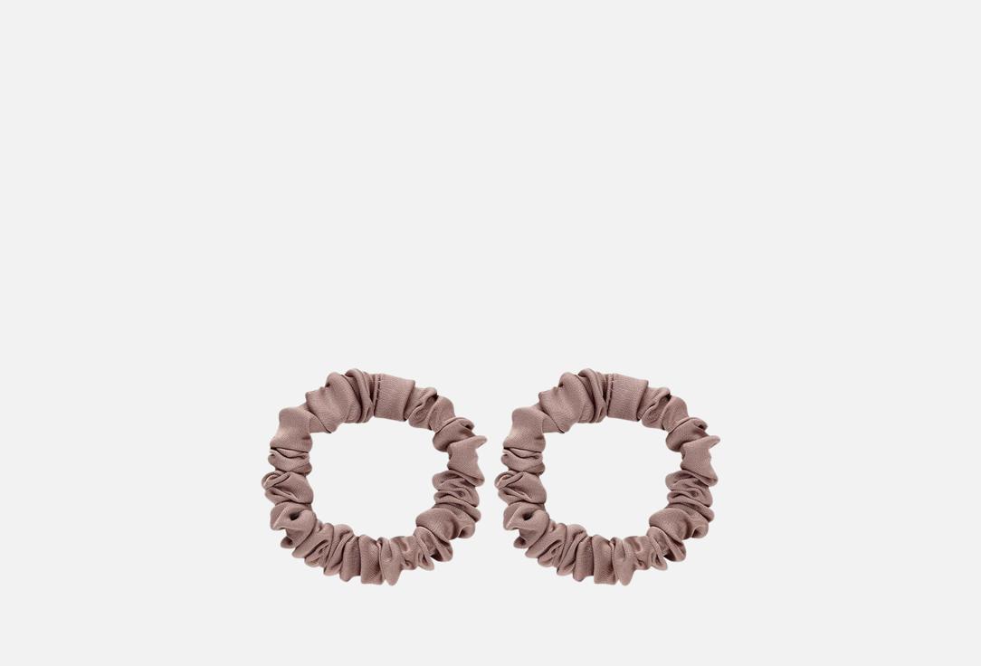 

Набор узких резинок для вололс 8 HORAS OF SILK, Коричневый, Taupe, D 3,5 см 2 шт