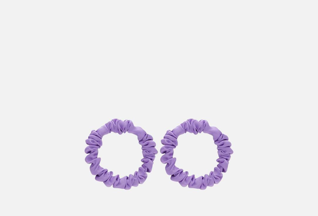 Изображение товара Набор узких резинок для вололс 8 Horas of silk Violet, D 3,5 см