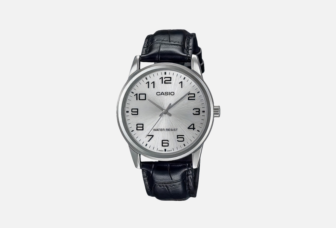 Изображение товара Мужские кварцевые наручные часы Casio Collection MTP-V001L-7B Сталь кожа водозащита 30 м