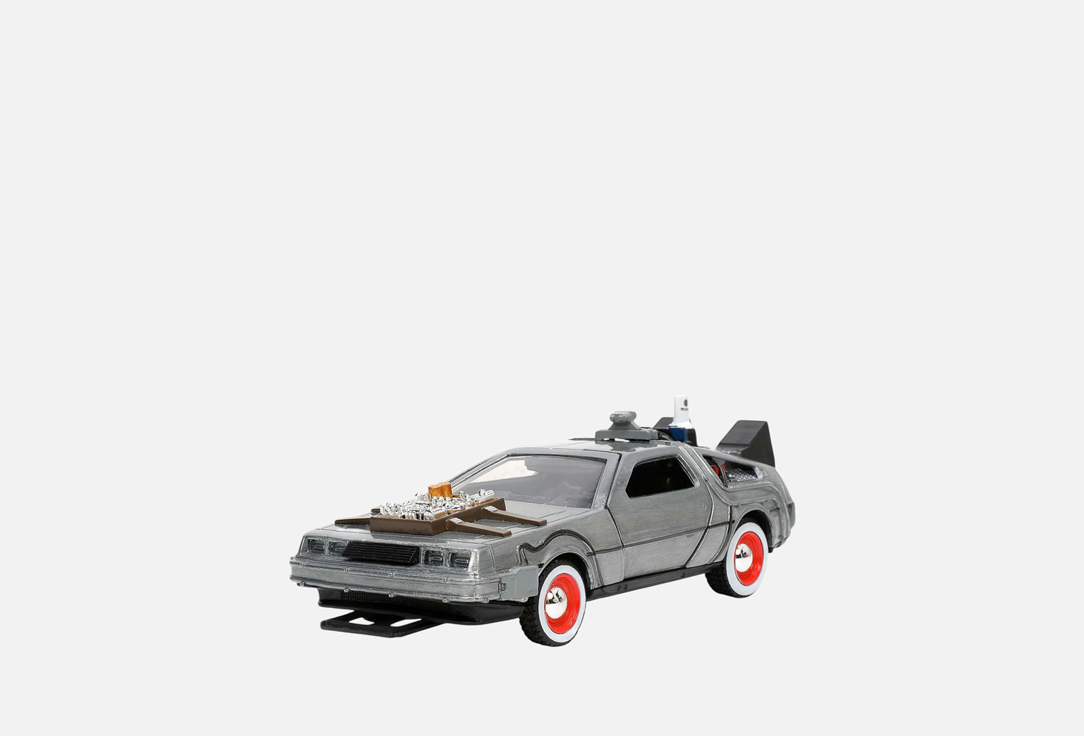 Изображение товара Машинка Hollywood Rides Time Machine DeLorean Fильм Назад в будущее 1:32 лицензия