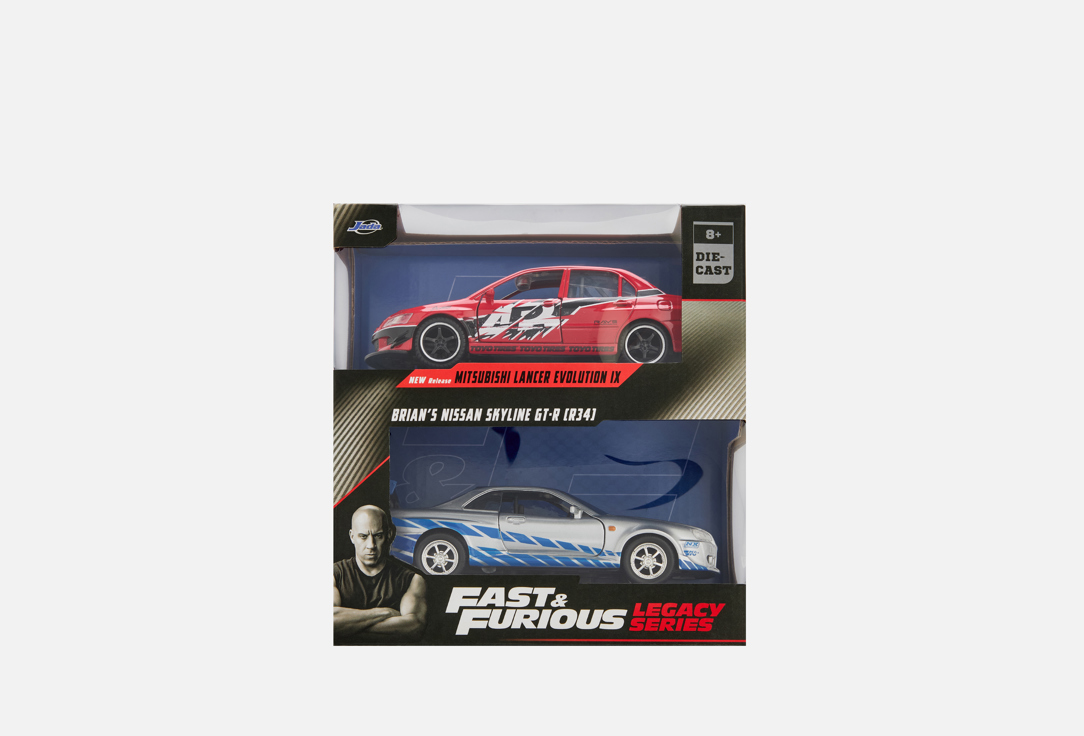Изображение товара Набор машинок Jada Toy Legacy Series Mitsubishi Lancer Evolution IX/Nissan
