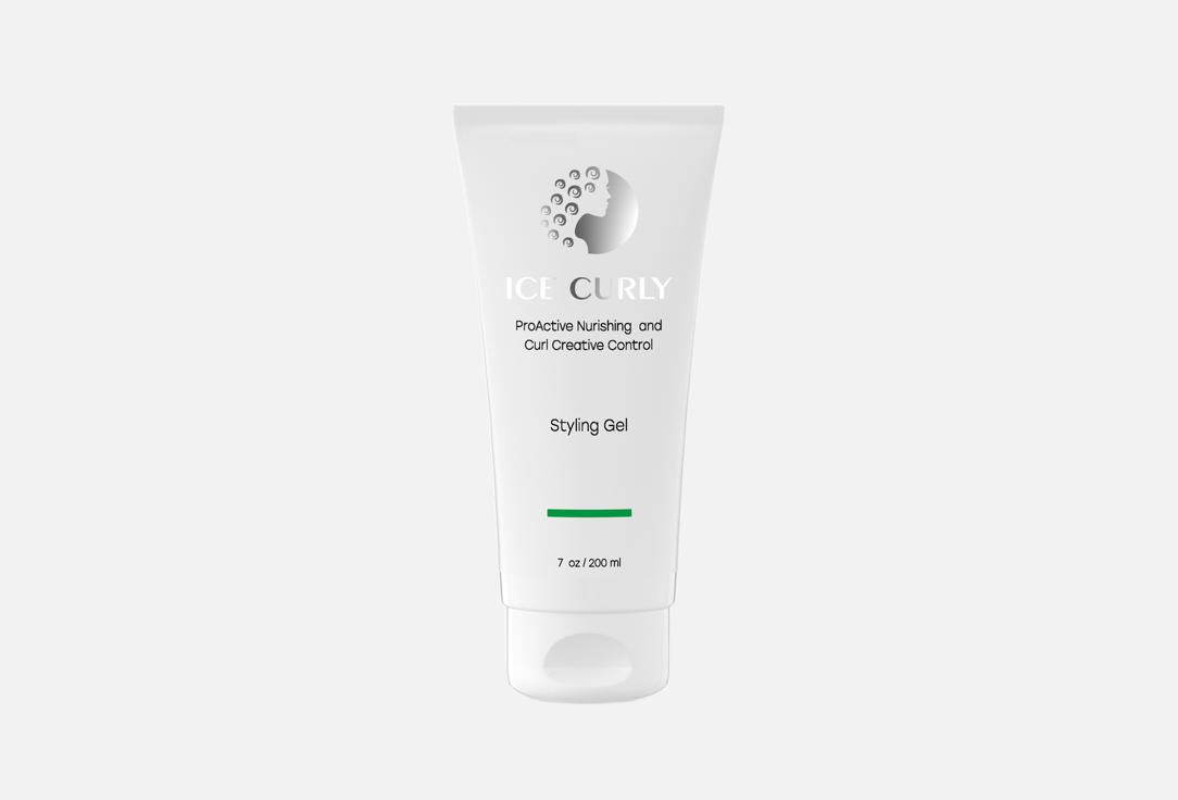 Изображение товара Гель для укладки кудрявых волос ICE CURLY Nurishing and Curl Creative Control 200 мл