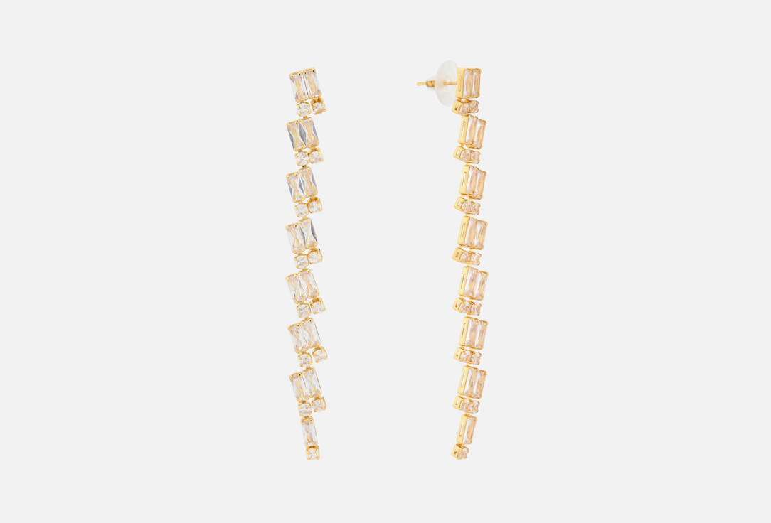 Изображение товара серьги 19.stone с фианитами, елочка