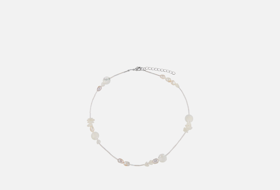 Изображение товара Чокер pollystore с перламутром и жемчугом из натурматериалов для женщин