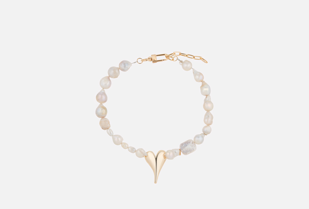 

Колье POLLYSTORE, Жемчужное с сердцем 1 шт