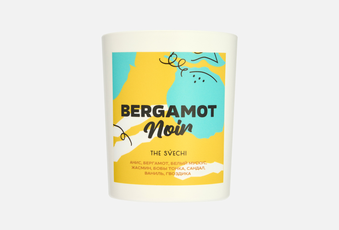 Изображение товара Ароматическая свеча The svechi Bergamot Noir