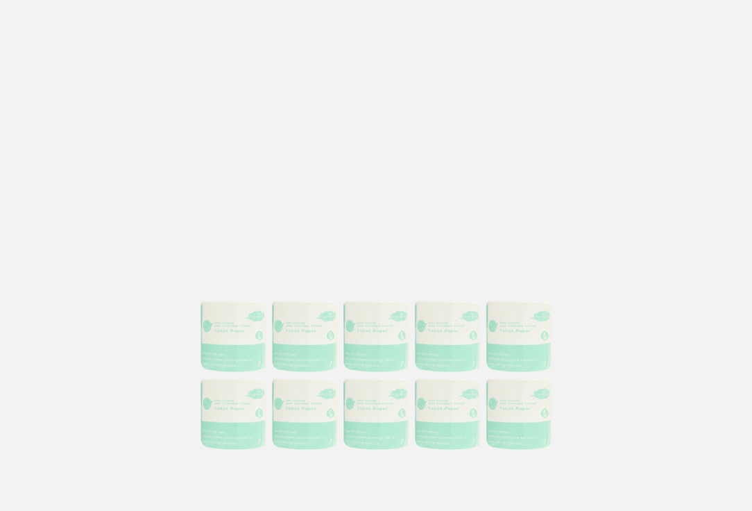 

туалетная бумага IBEZ, Премиальная, 4 слоя 10 шт