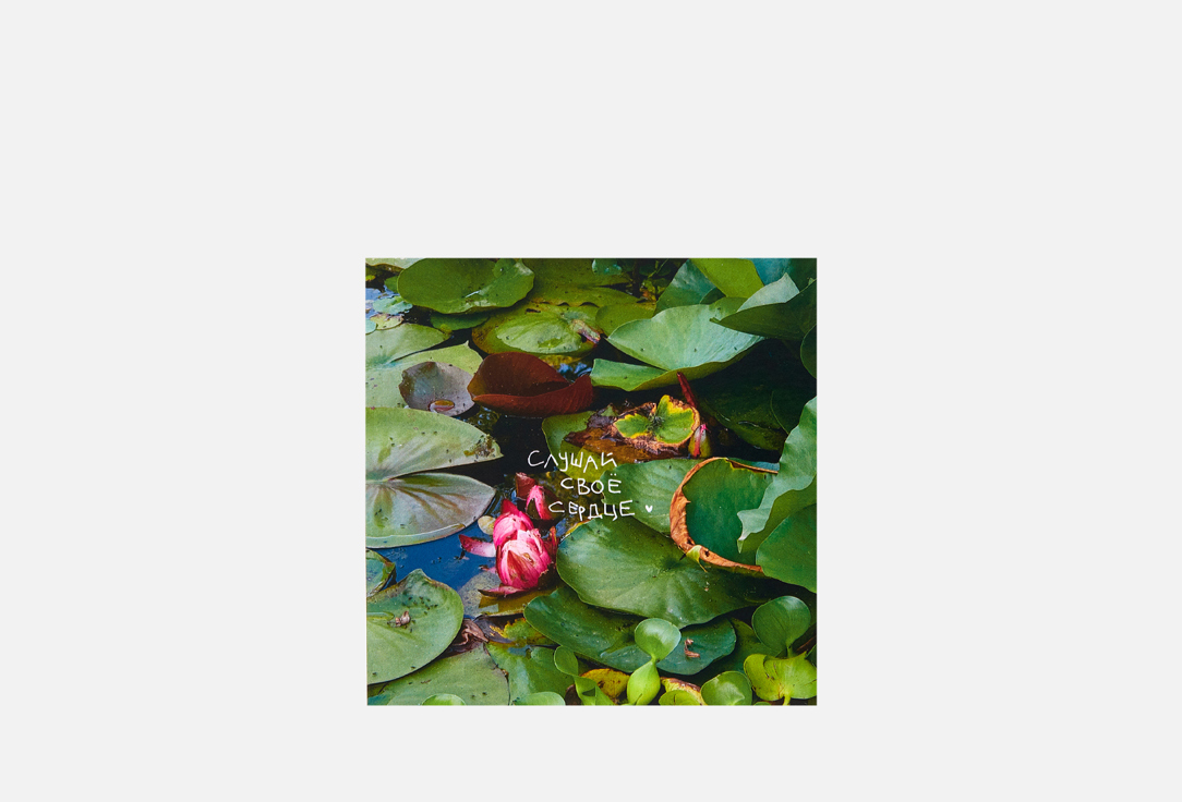 

Открытка ОПРОКИНУТЫЙ ЛЕС, Слушай своё сердце 1 шт