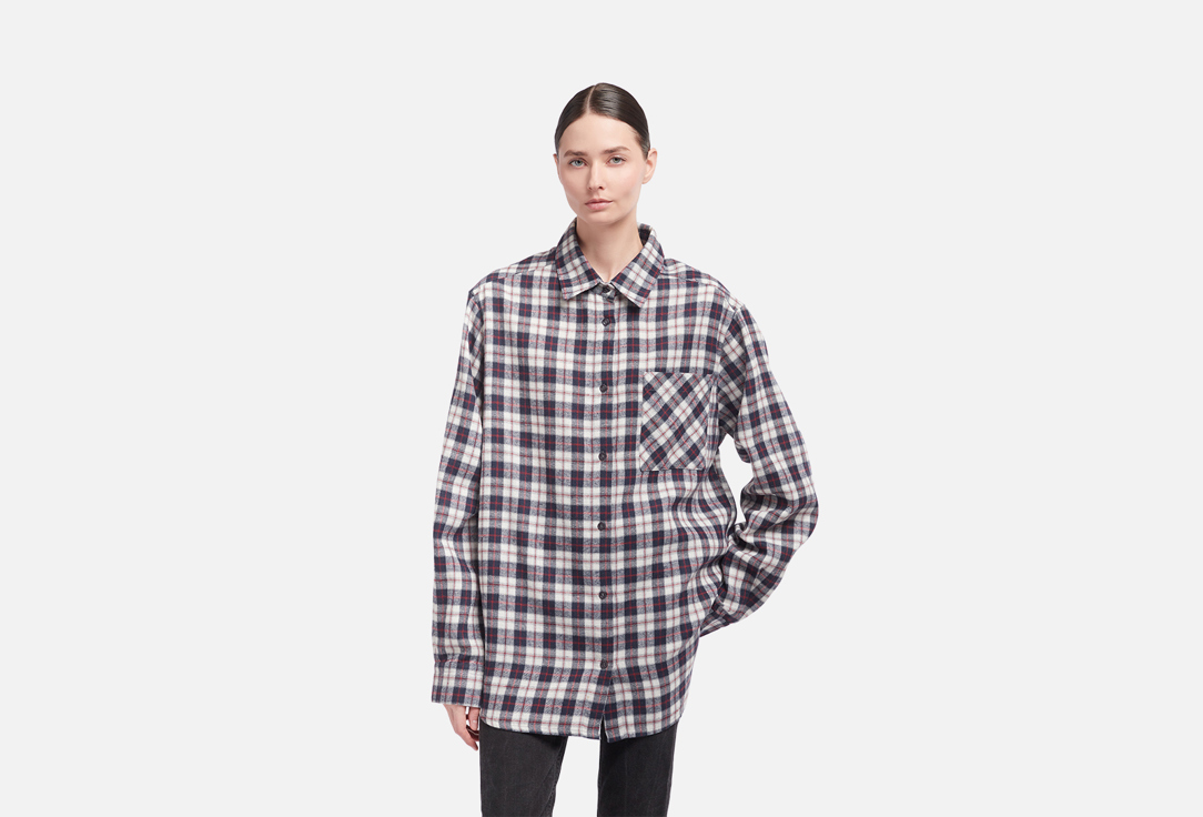 Изображение товара Рубашка в клетку SPOSH Purple Grey