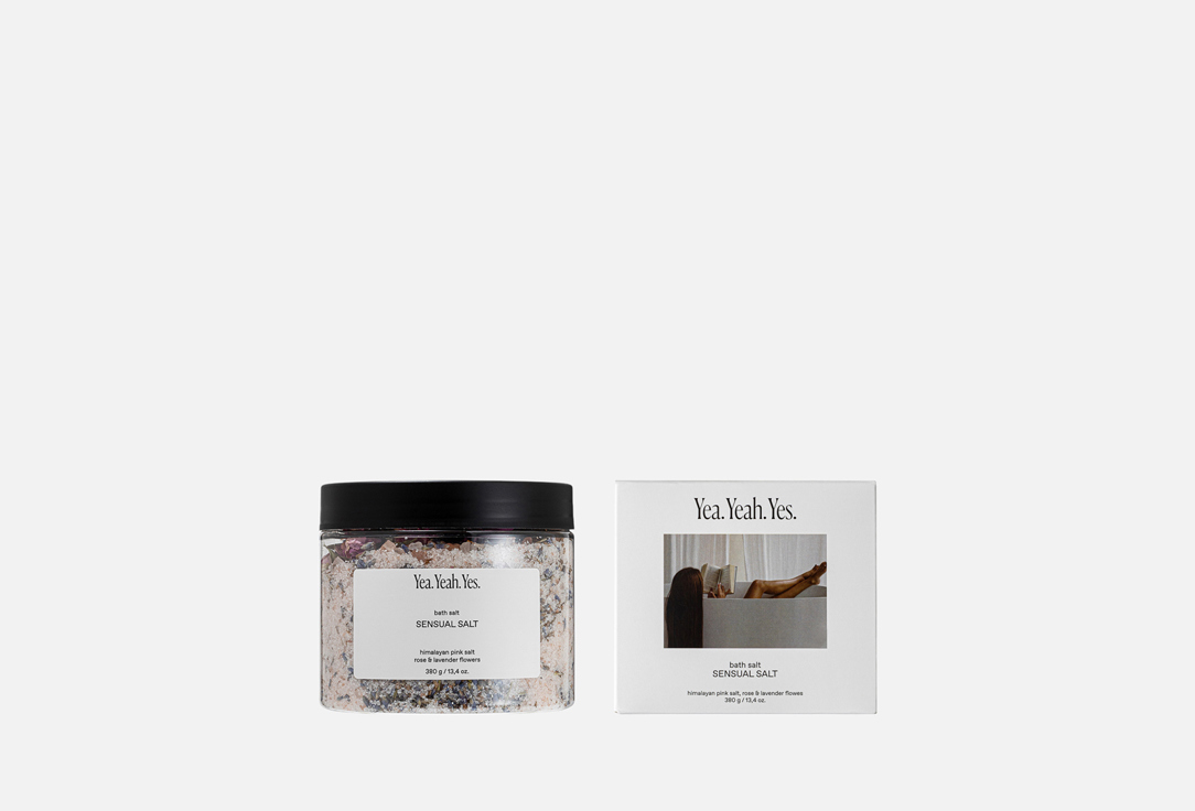 

Соль для ванны YEA.YEAH.YES., SENSUAL SALT 380 г