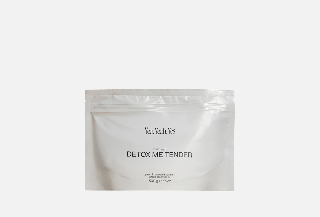 

Соль для ванны YEA.YEAH.YES., DETOX ME TENDER 500 г