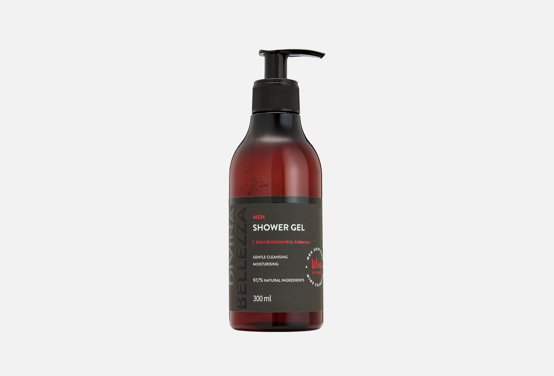винный гель для душа DIVINA BELLEZZA MEN  300 мл