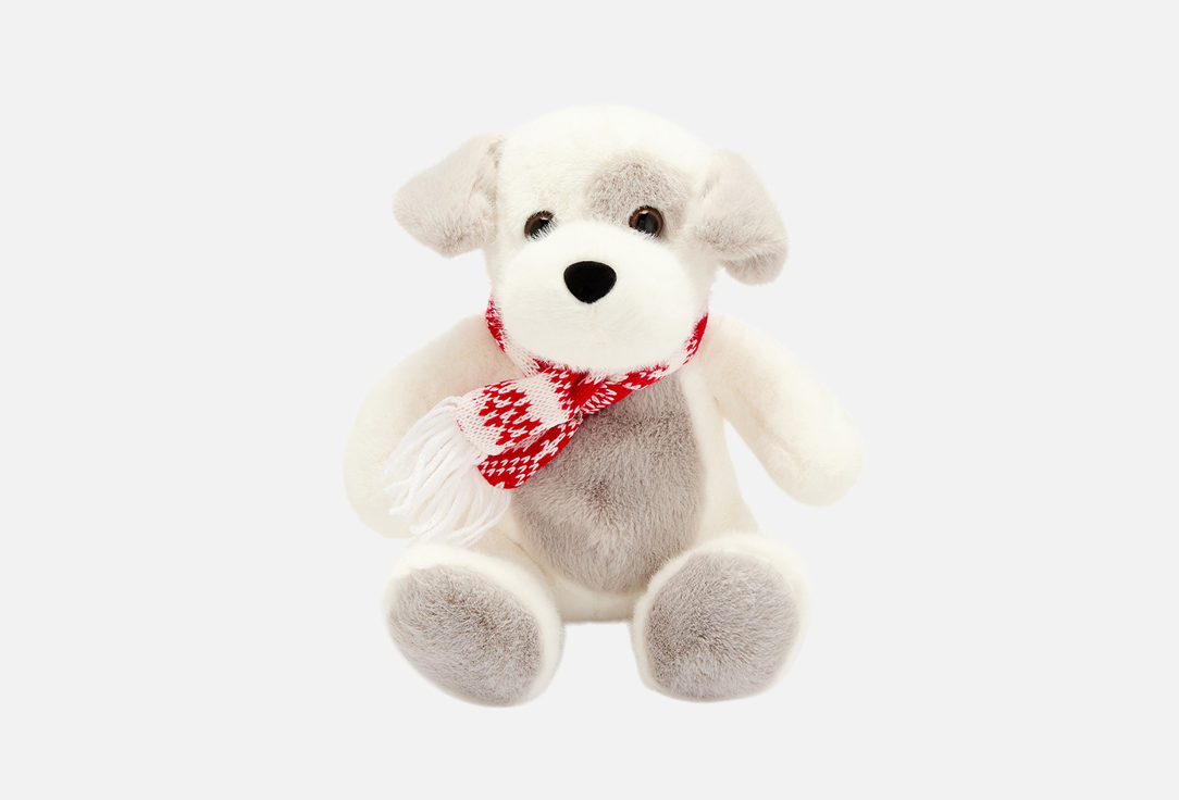 Изображение товара мягкая игрушка Gulliver Собачка Снежок с шарфиком