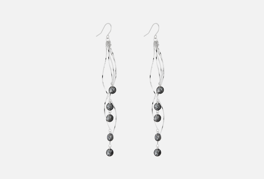 Изображение товара Серьги Amante crystal SOFI с кристаллом Swarovski и родиевым покрытием 10 см