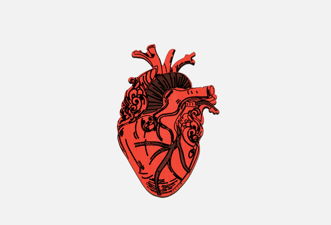 

Брошь YES PLEASE!, Сердце 1 шт