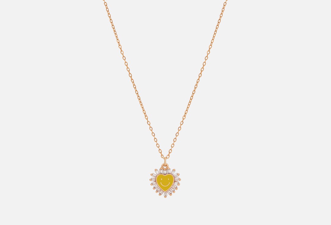 Изображение товара Подвеска Komsi Сердце smile из стерлингового серебра