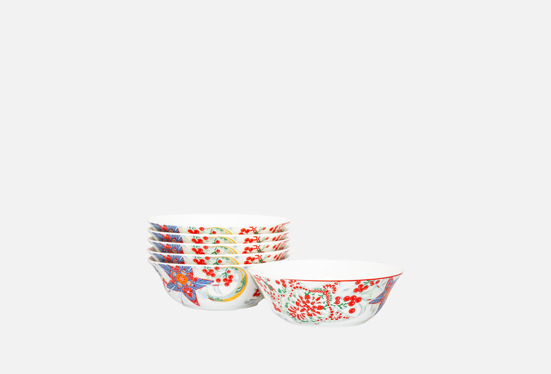 

Набор салатников порционных MIX&MATCH HOME, Принт, Счастливая Звезда, 15 см 15 см