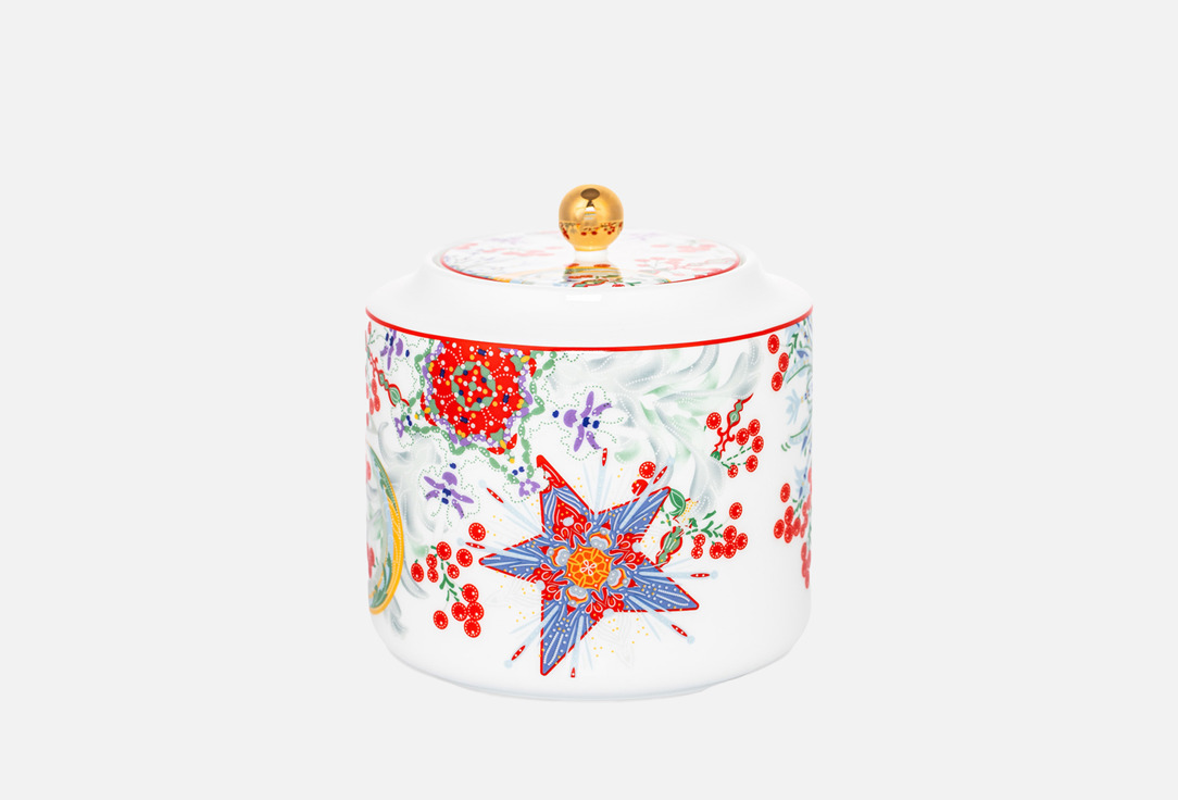 

Банка с крышкой MIX&MATCH HOME, Принт, Счастливая Звезда 10 см 1 шт