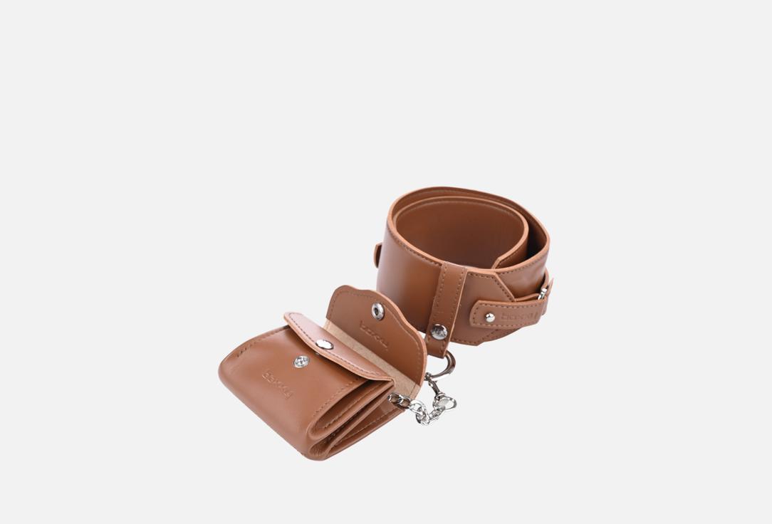 Изображение товара Ремень с кошельком Boxxy светло-коричневый комплект для женщин