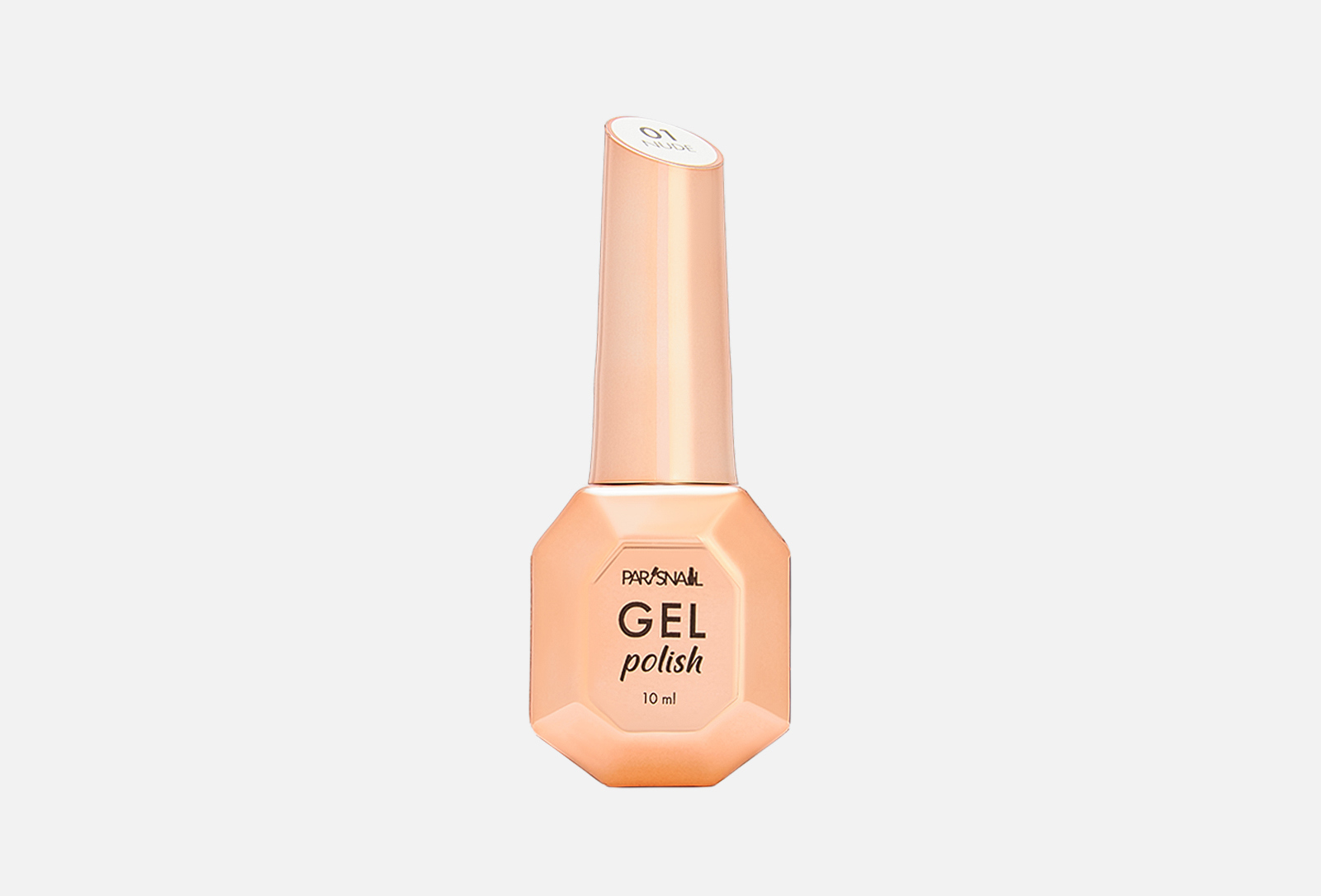 ParisNail Гель-лак для ногтей Gel Polish 01, Молочный 10 мл — купить в ...