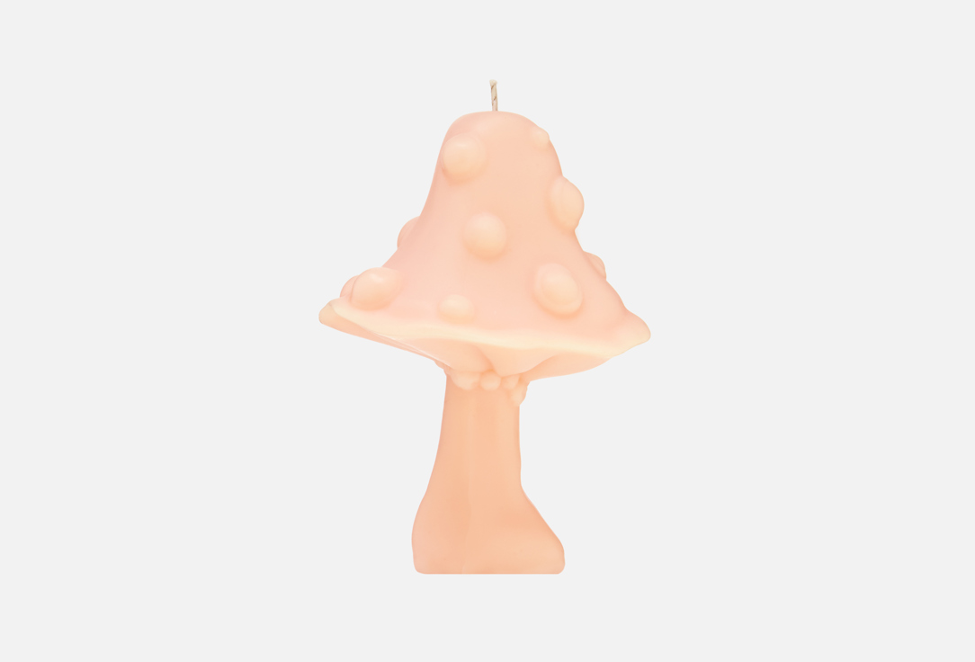 Изображение товара Интерьерная свеча Ul Ma Мухомор большой, розовый