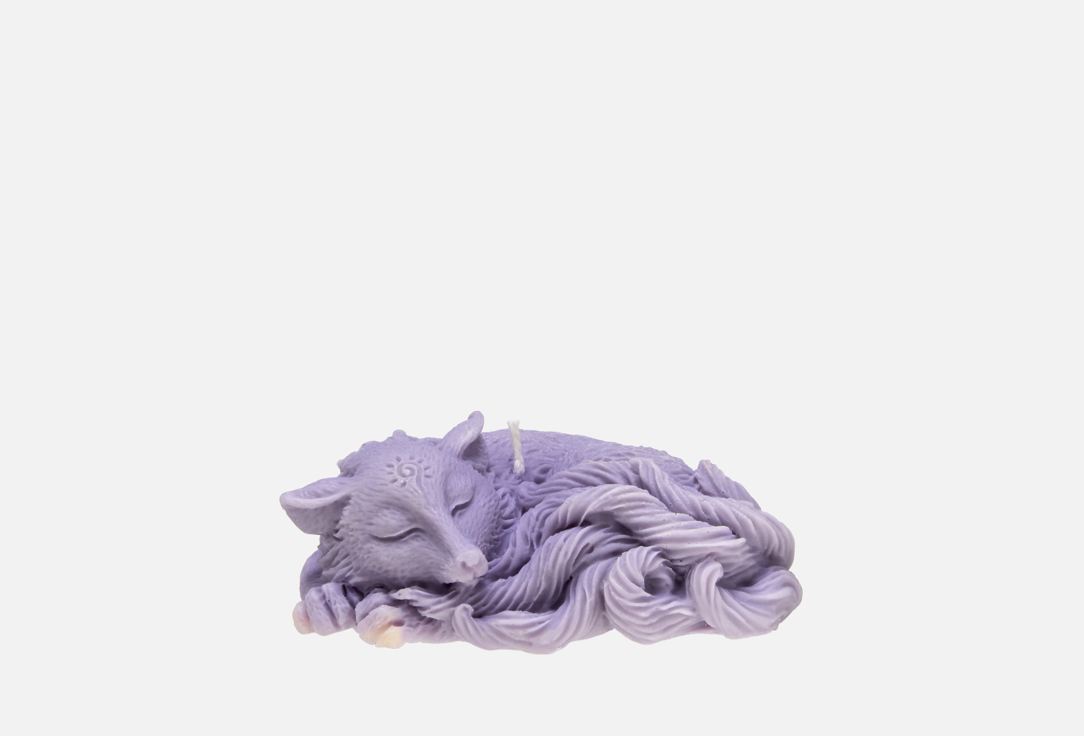 Изображение товара Интерьерная свеча Ul Ma Девятихвостый лис, фиолетовый