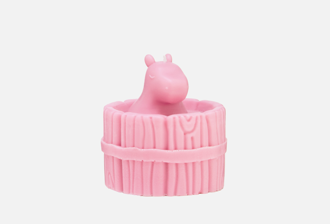 Изображение товара Интерьерная свеча Ul Ma Капибара, розовая