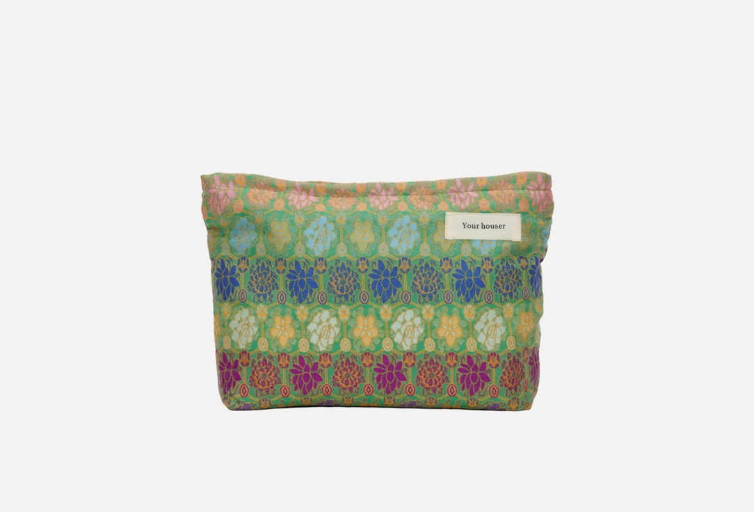 

Косметичка YOUR HOUSER, Лотос, зеленая 1 шт