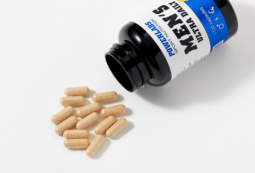 

БАД для поддержки пищеварения POWERLABS, Магний, цинк в капсулах 120 шт