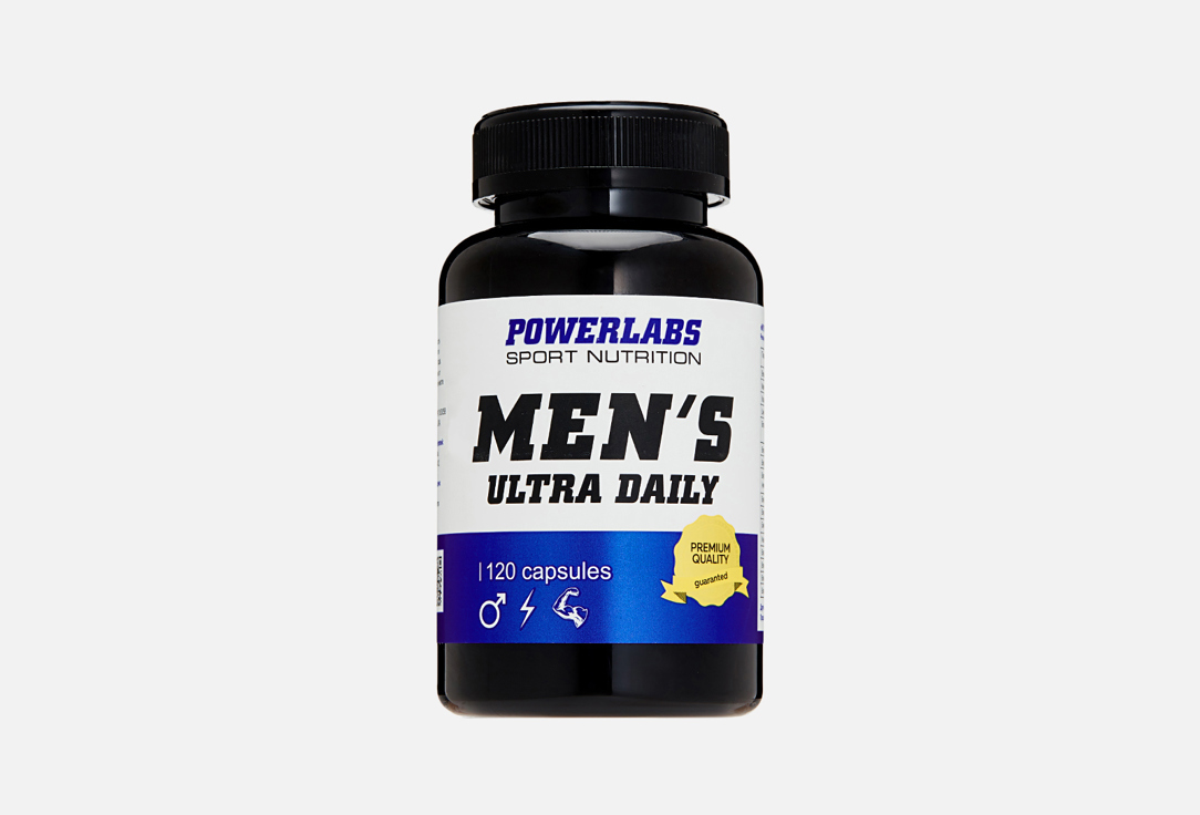 БАД для мужского здоровья POWERLABS Ultra Daily 120 шт