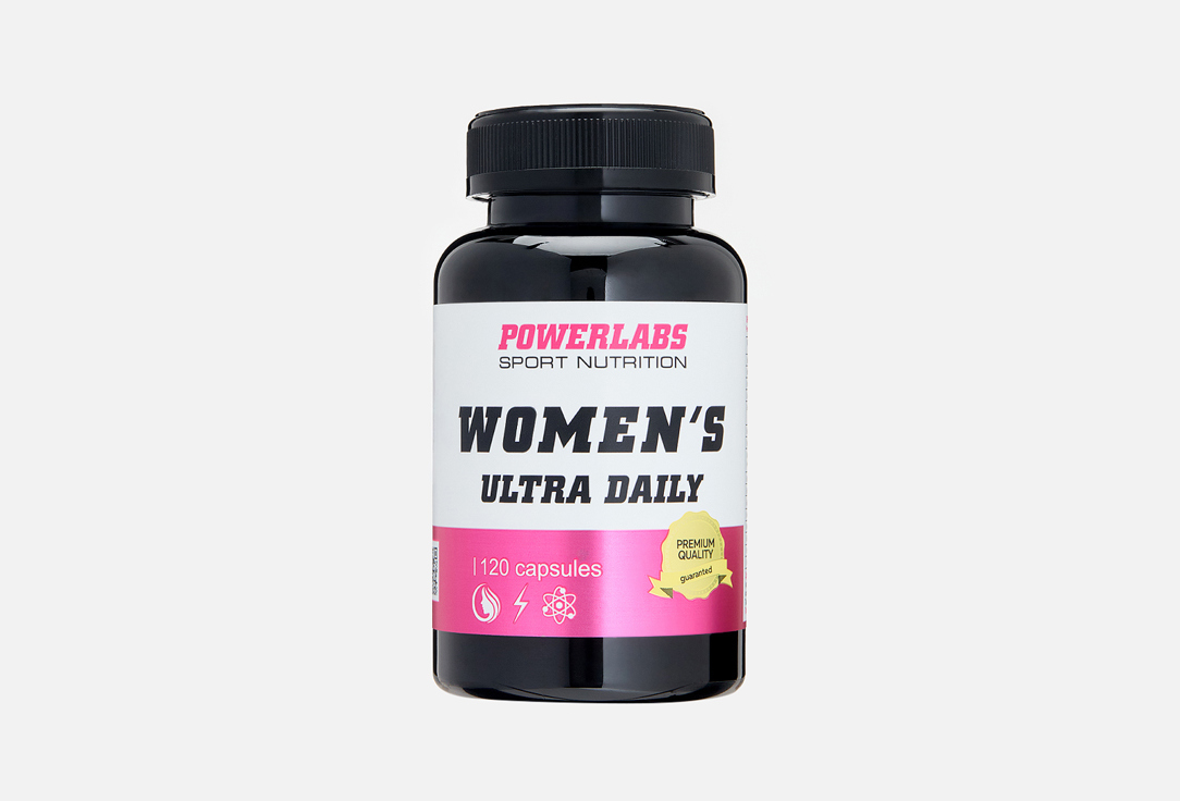 Изображение товара БАД для женского здоровья POWERLABS Ultra Daily витамины в капсулах