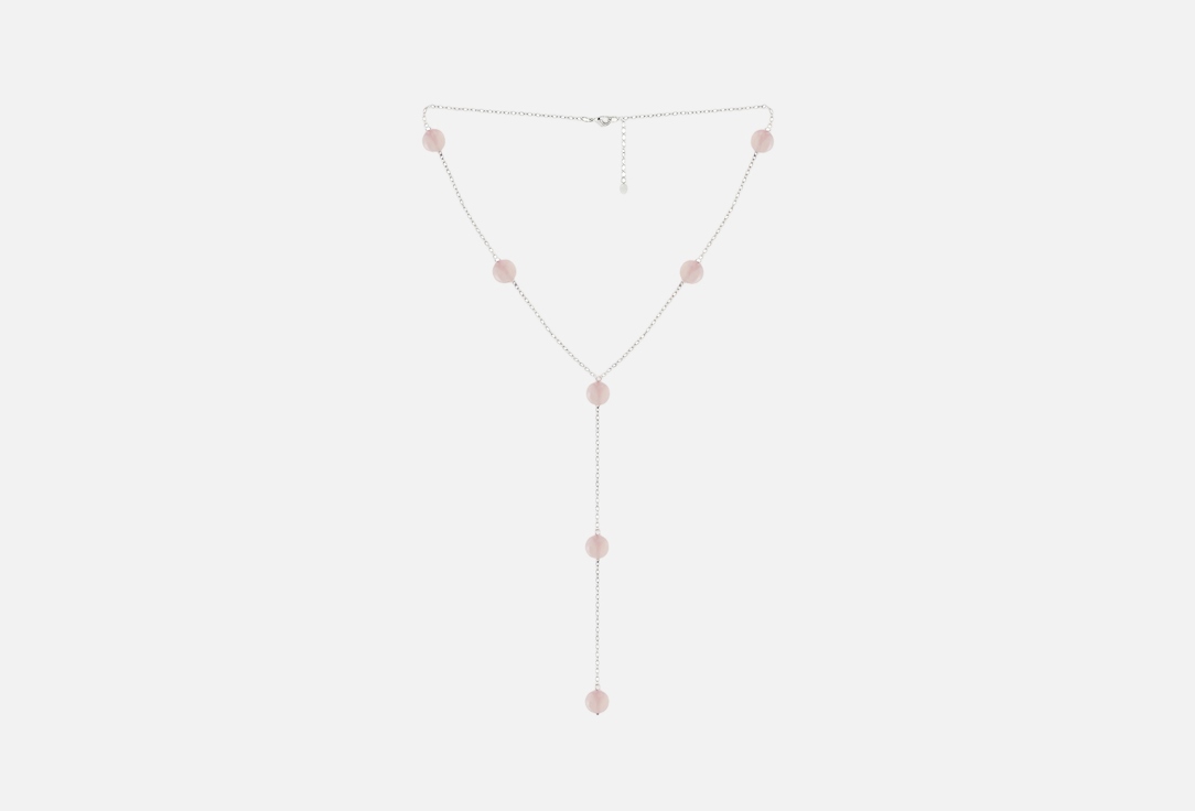 Изображение товара Сотуар Alerie-Accessories Silver Rose из натурального розового кварца