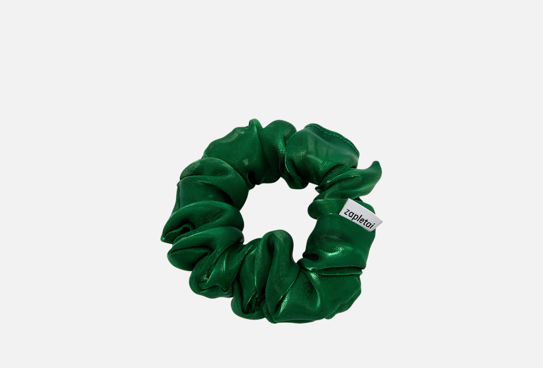 

Резинка для волос ZAPLETAI, Зеленая М 1 шт