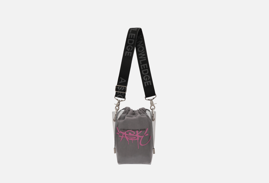 

Сумка-тоут A SECRET KNOWLEDGE, Серый, Glassy Tub Tag Mini 1 шт