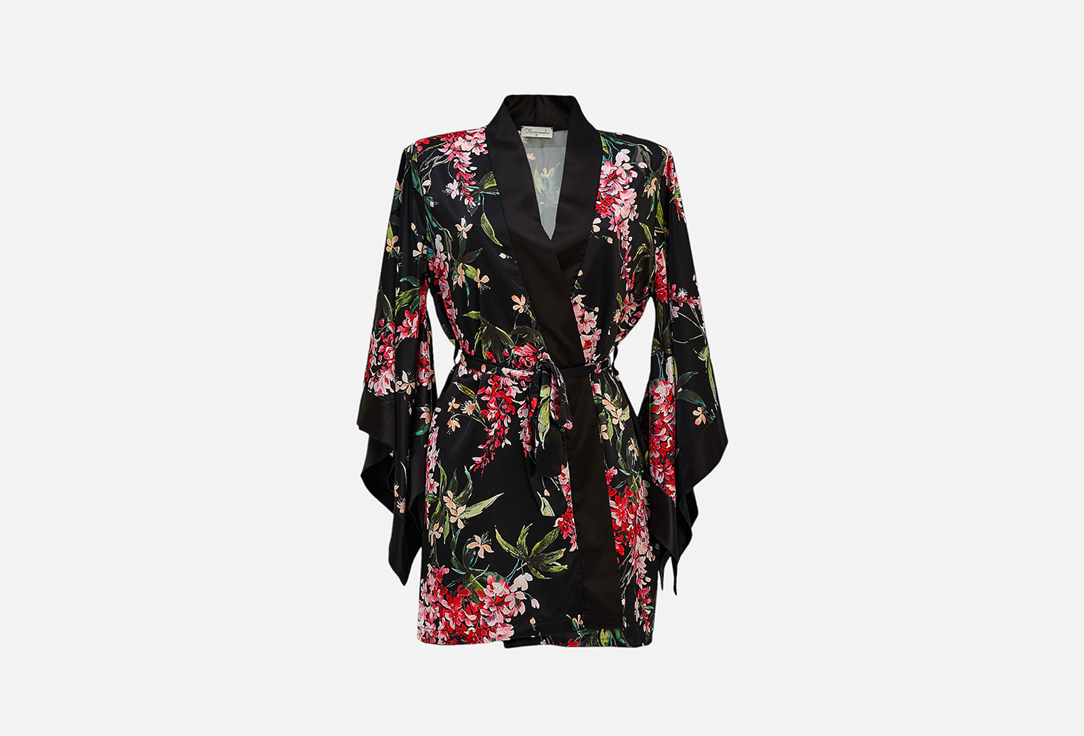 Изображение товара Роскошное японское кимоно Feromonsha с цветочным принтом для женщин